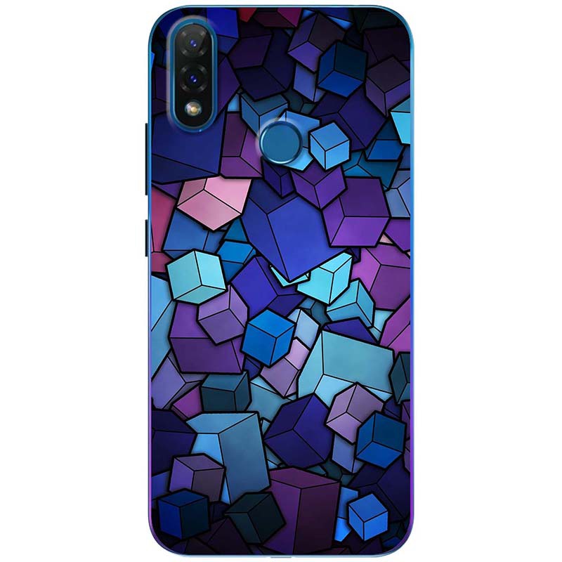 Ốp lưng Vsmart Joy 1, Joy 1 Plus, Joy 2 Plus in hình Viên đá xanh