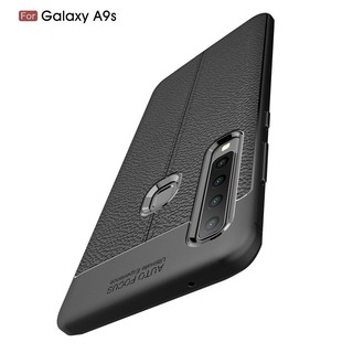 Ốp Silico Vân Da Cho Samsung Galaxy A9 (2018) - Auto Focus