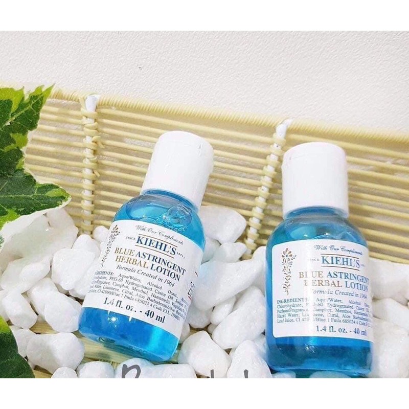 Toner Blue Astringent Herbal Lotion Kiểm Soát Dầu Cho Da Dầu Và Da Mụn