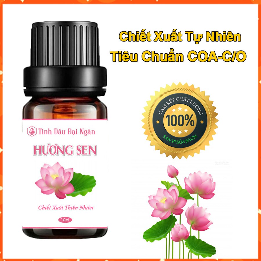 Tinh Dầu Hương Sen- Thơm Thiên Nhiên 10ml