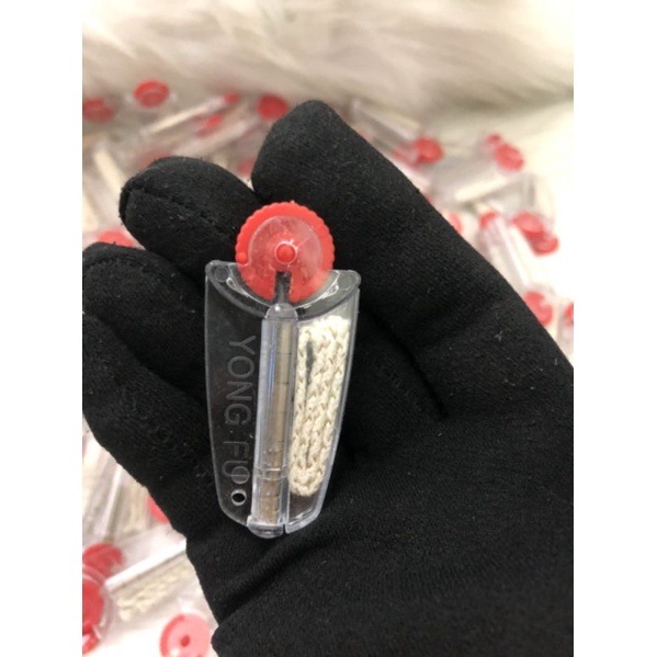 Combo 05 Vỉ đá vàng Zippo + Tim, Bất Zippo và các loại quet