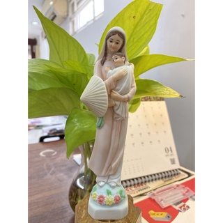 412. Mẹ nón lá gốm sứ 17cm