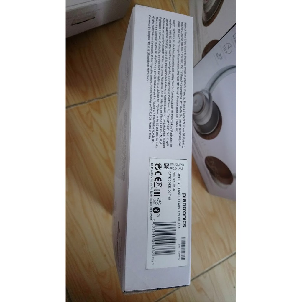 Tai Nghe Bluetooth Plantronics Backbeat Sense trắng - Nguyên seal | BigBuy360 - bigbuy360.vn