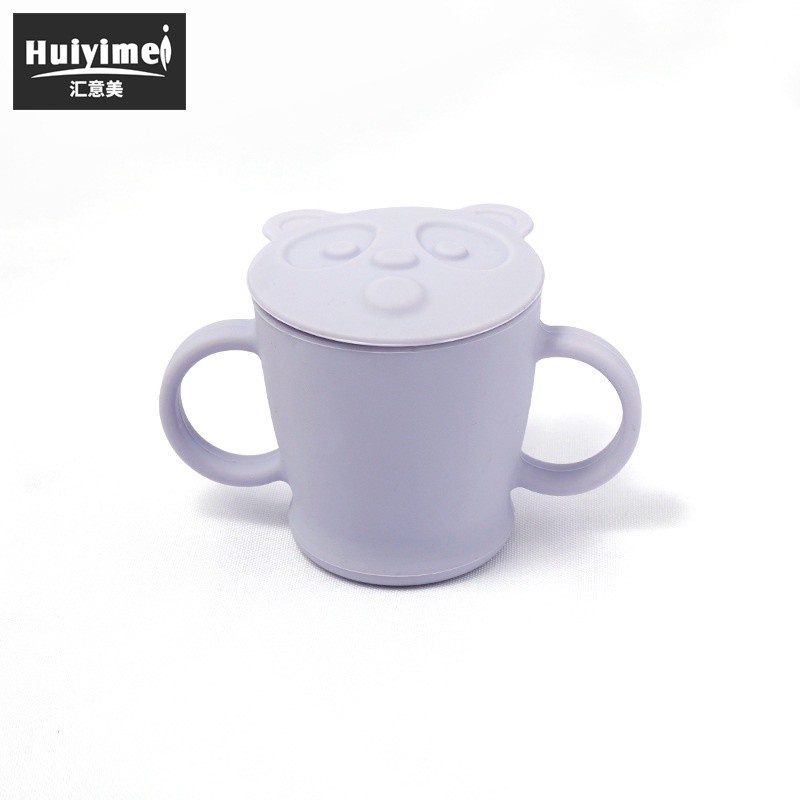 Cốc Uống Nước Bằng Silicone Cấp Thực Phẩm Chống Rơi Cho Bé