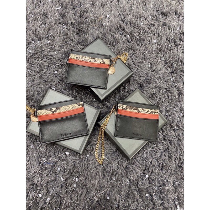 Ví da đựng card- Card Holder full box