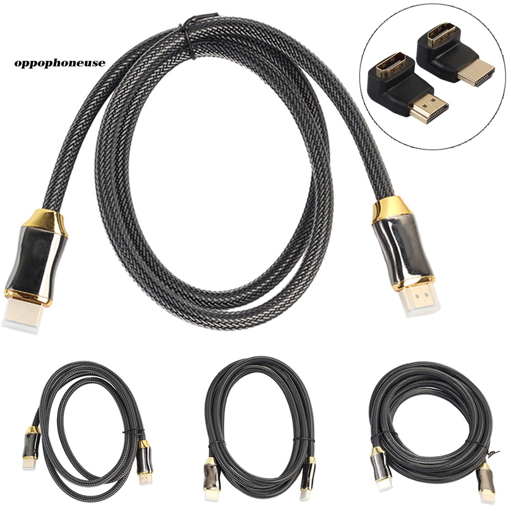 Dây Cáp Xdnxlx Hd 4k X 2k + Đầu Chuyển Đổi 270 Độ 90 Độ Cho Lcd Dvd Hdtv