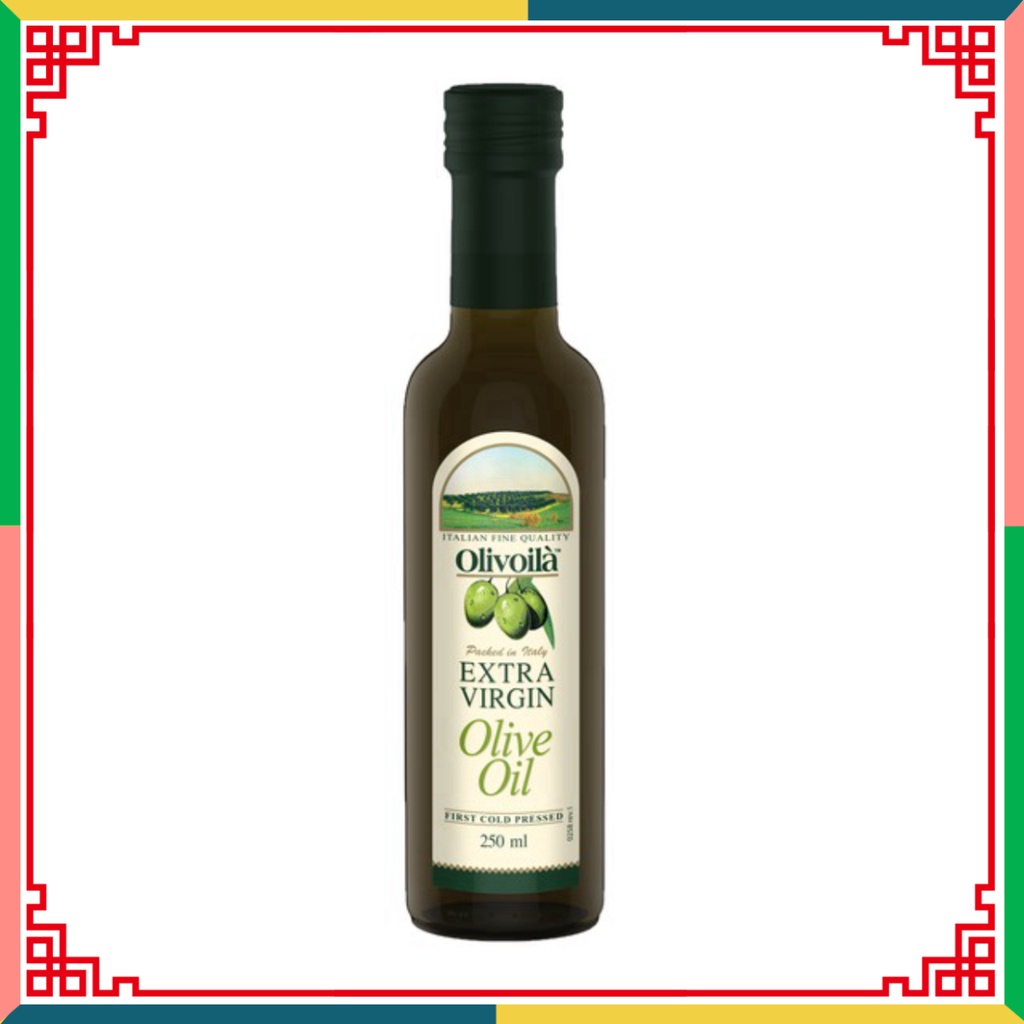 (HOT LIKE) Dầu Oliu Olive thuần chất Olivoila Extra Virgin 250ml