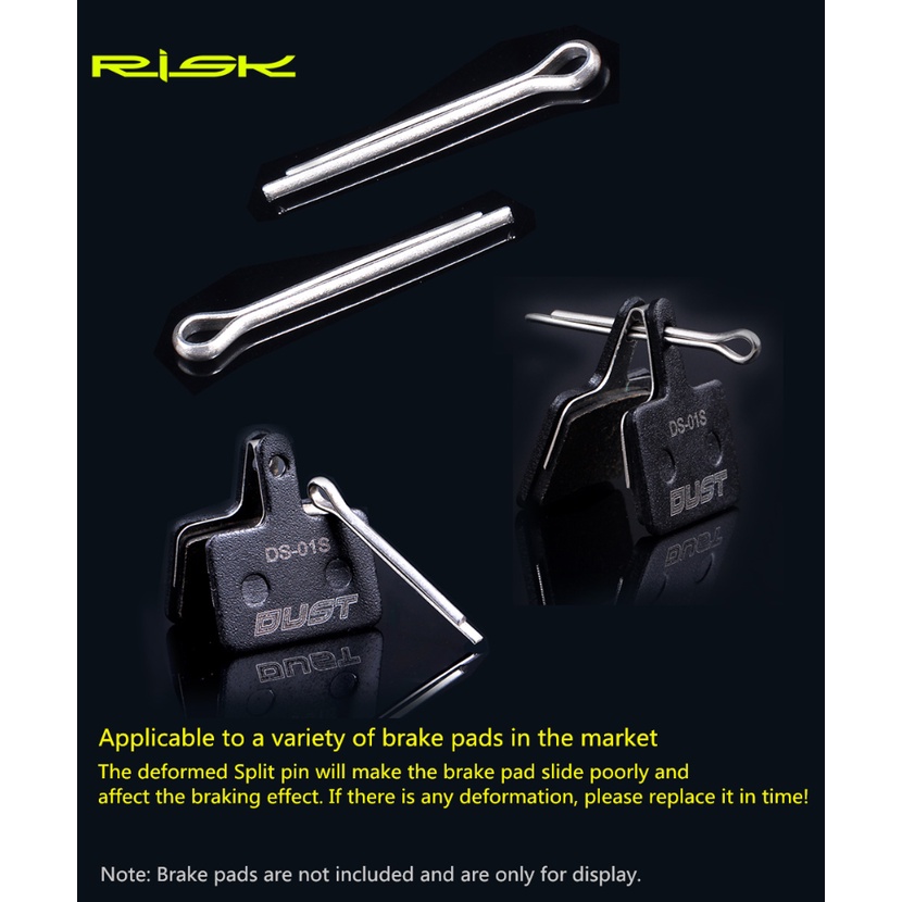 10 Khóa Đĩa Phanh Xe Đạp Leo Núi Bằng Thép Không Gỉ