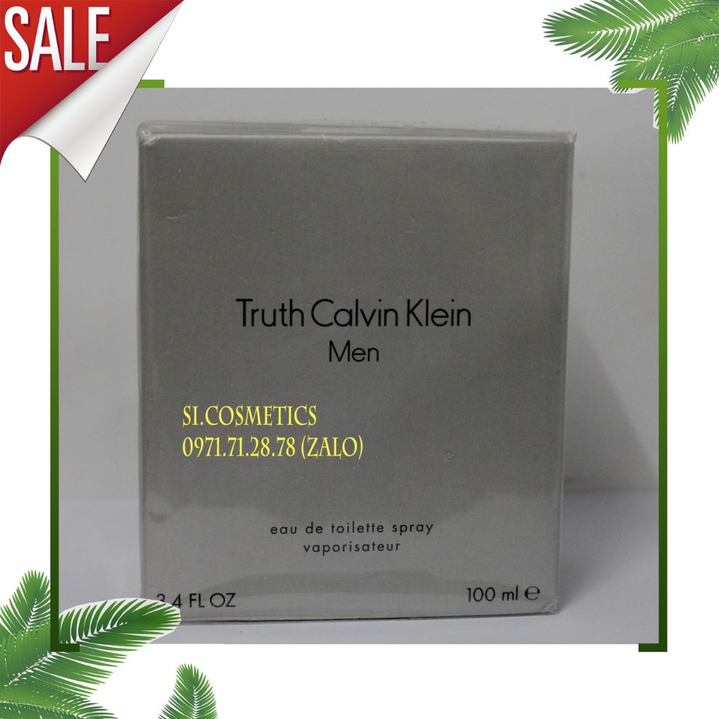 🌟💧[CHÍNH HÃNG]🌟💧 Nước Hoa Calvin Klein TRUTH Men EDT 100ml 🌟💧[CAO CẤP]🌟💧