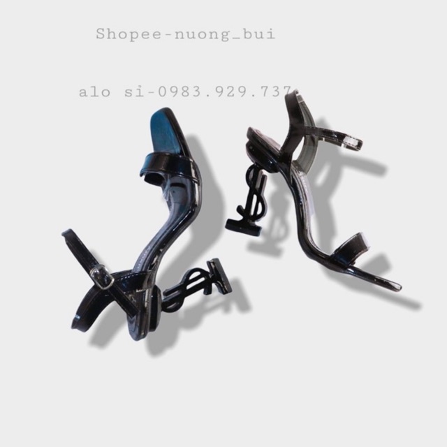 Guốc sandal giày cao gót ys cực xinh cao 9cm bán giá xưởng - b90