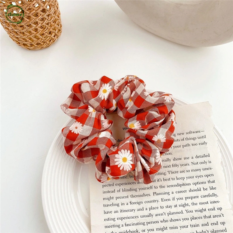 Dây Buộc Tóc Mặt Hình Hoa Cúc