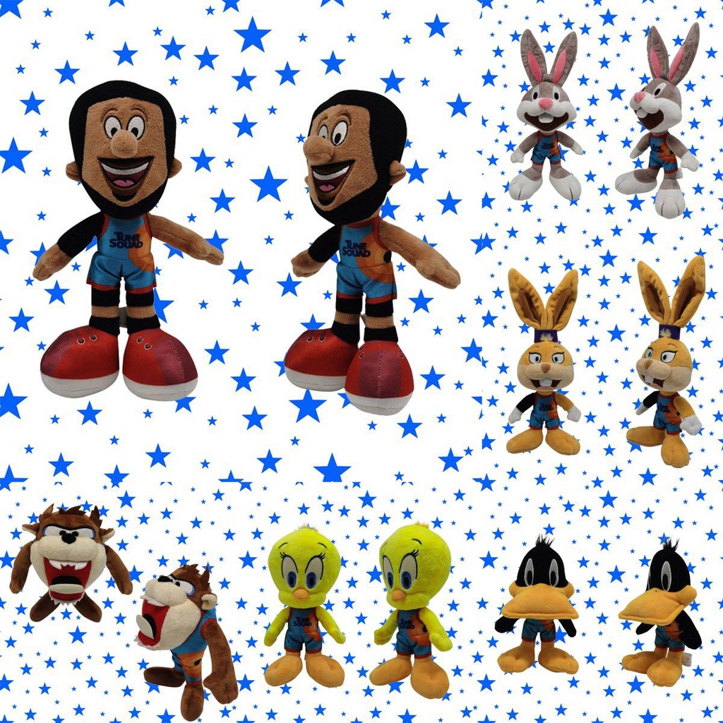 Set 2 Thú Nhồi Bông Hình Thỏ Hoạt Hình Cho Bé