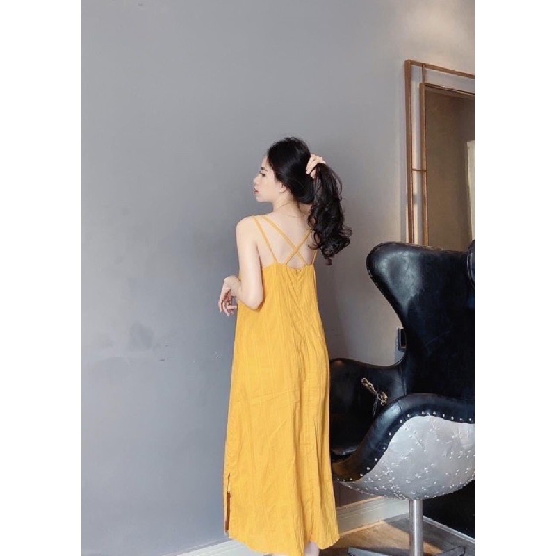 [Mã FAXANH1505 giảm 10K đơn 50K] VÁY ĐŨI ĐAN DÂY 2 DÂY | BigBuy360 - bigbuy360.vn