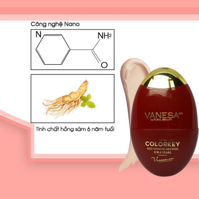 Kem che khuyết điểm Vanesa super Colorkey