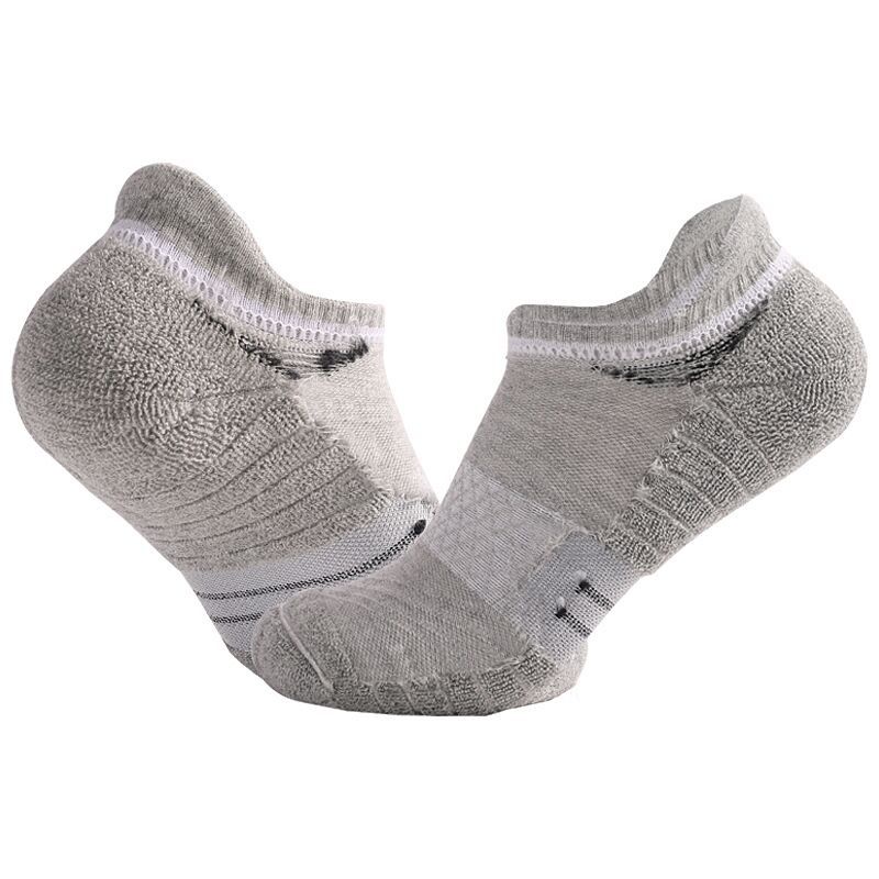 Vớ thể thao bằng cotton dày dặn thấm hút mồ hôi thoáng khí chống trượt phong cách năng động