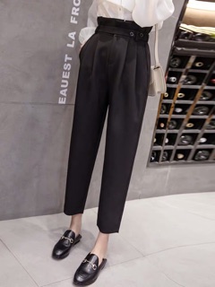 QUẦN BAGGY VẢI CẠP CAO