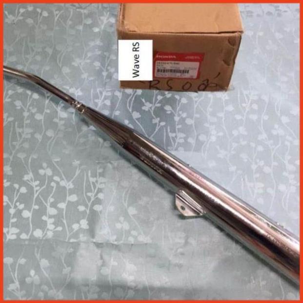 Pô ống xã xe Wave A ,RS 100 zin honda chính hãng