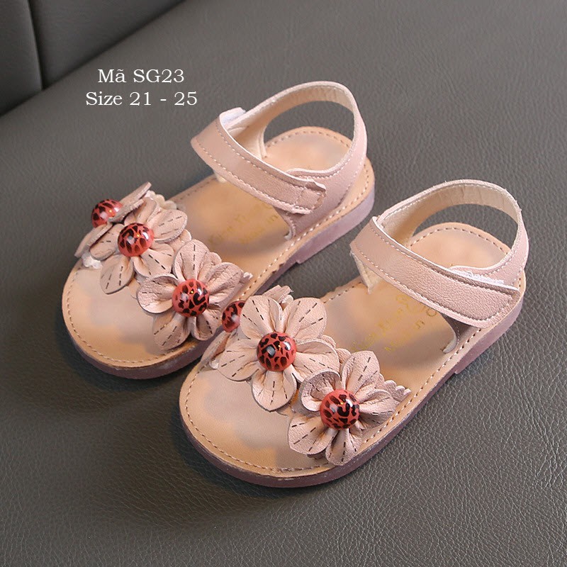 Sandal bé gái mặc váy đi tiệc đi chơi siêu xinh SG23 - Mới về Full size bé gái 1 - 3 tuổi