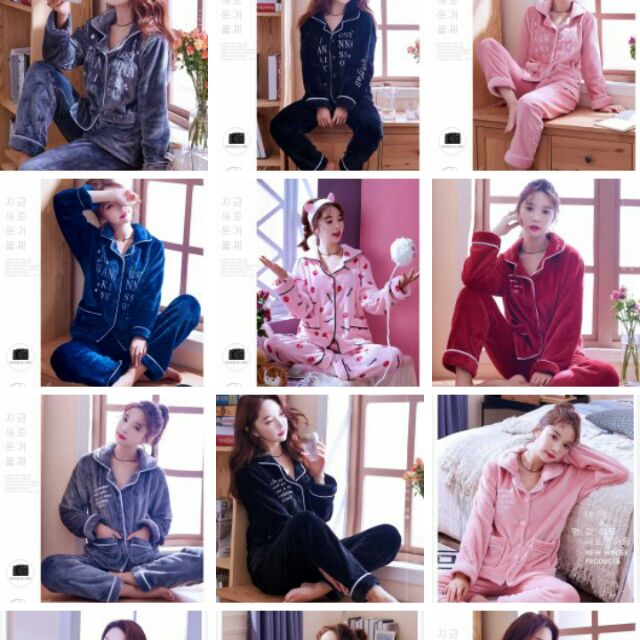 bộ lông pigiama 250k