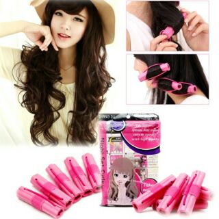 Bộ uốn tóc quoắn dây nigh set curler