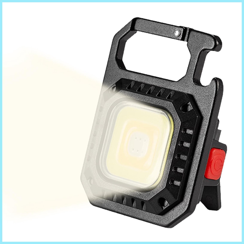 Đèn Pin Mini COBs 7 Chế Độ Kèm Móc Khóa Bỏ Túi Tiện Dụng