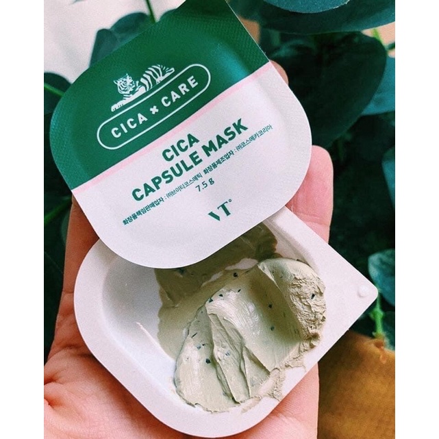 mặt nạ đất sét VT Cica Capsule Mask