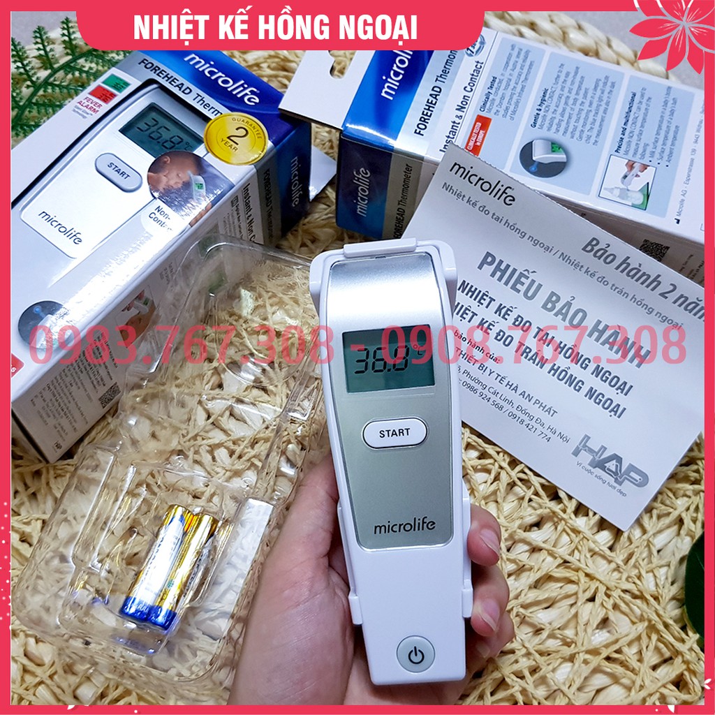 Nhiệt Kế Đo Trán Hồng Ngoại Microlife (Mã SP FR1MF1) - BH 2 Năm - 4719003402419