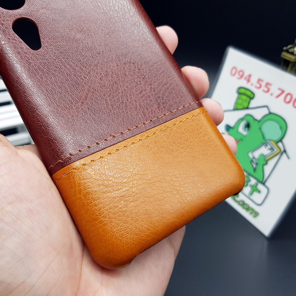 [Cao Cấp] Ốp Lưng Xiaomi Mi Note 10/ Note 10 Pro/ CC9 Pro Da PU Phối 2 Màu Sọc Chỉ