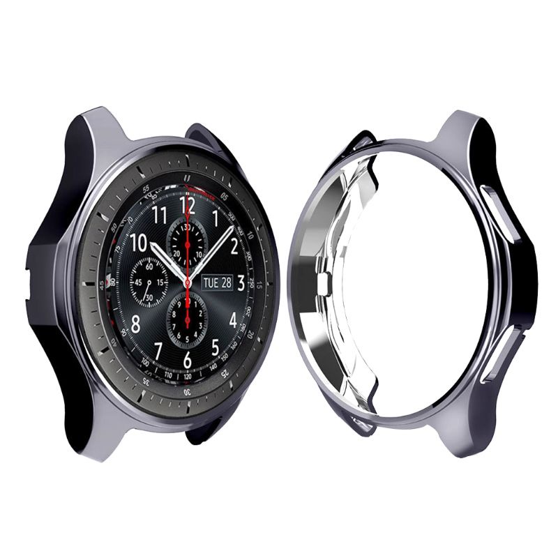 Vỏ Bảo Vệ Chống Trầy Xước Bằng TPU Mạ 46mm Cho Gear S3 Cl