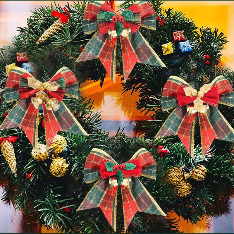 Chuông Treo Trang Trí Cây Thông Noel Bằng Sợi Polyester