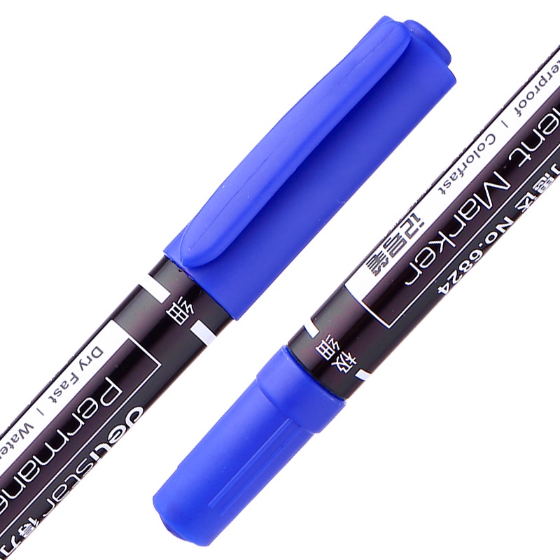Bút Đánh Dấu Mohamm 1PC Hai Đầu Chống Thấm Nước 6824