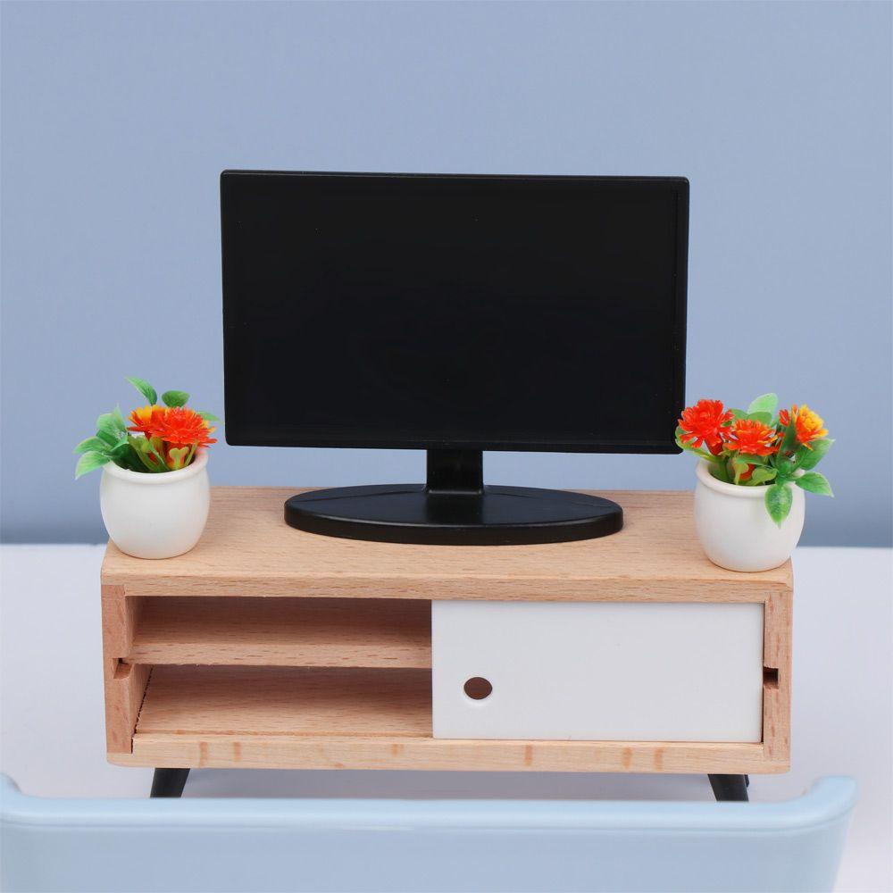 LUOL Giỏ Hoa Mini Trang Trí Nhà Búp Bê