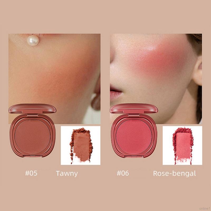 [Hàng mới về] Phấn má hồng đơn sắc chất lì làm sáng da kèm gương soi tiện dụng | BigBuy360 - bigbuy360.vn