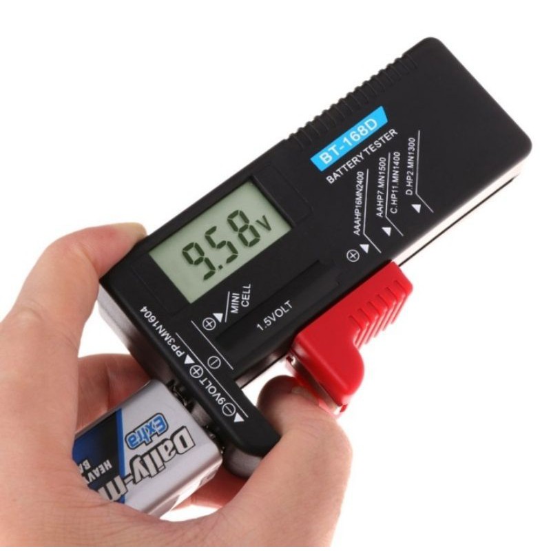 •••HCM••• Thiết Bị Kiểm Tra Dung Lượng Pin Hiển Thị Màn Hình LCD BT-168D