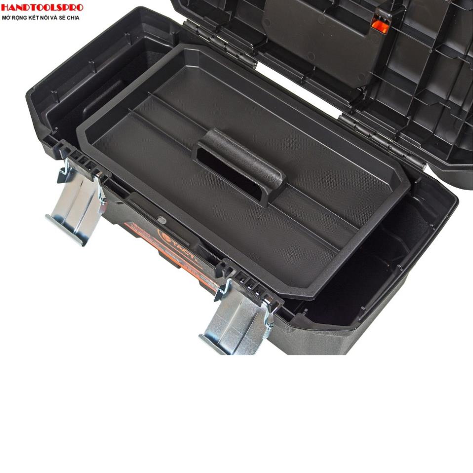 Hộp dụng cụ nhựa 40,8 x 22 x 18 cm TACTIX 320341