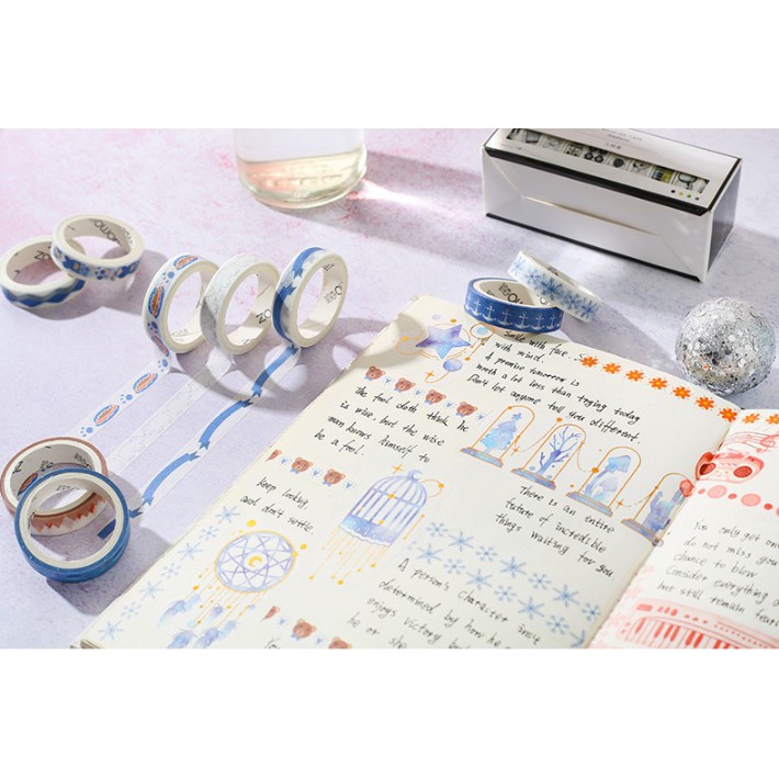 Set Washi 10 cuộn