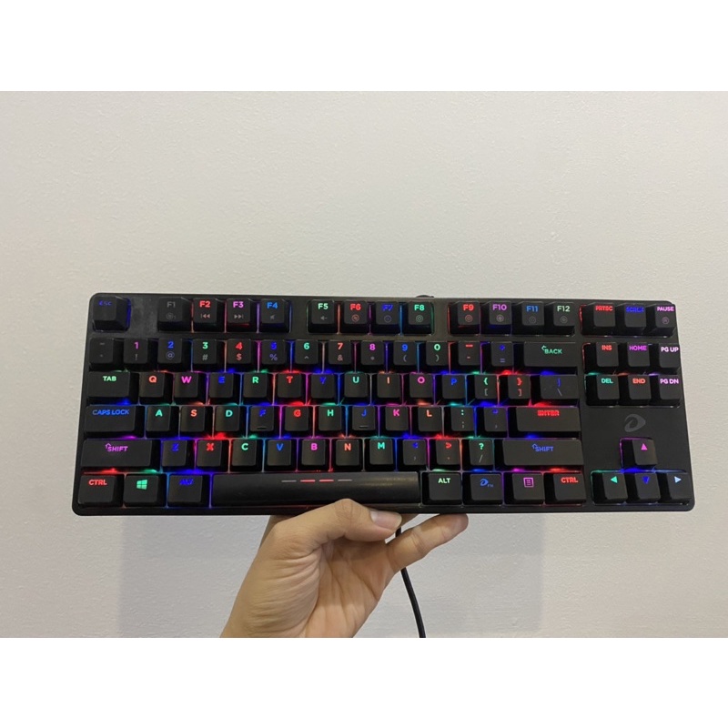 Bàn phím cơ gaming dareu ek880 rgb rk 71 ek169 likenew chính hãng