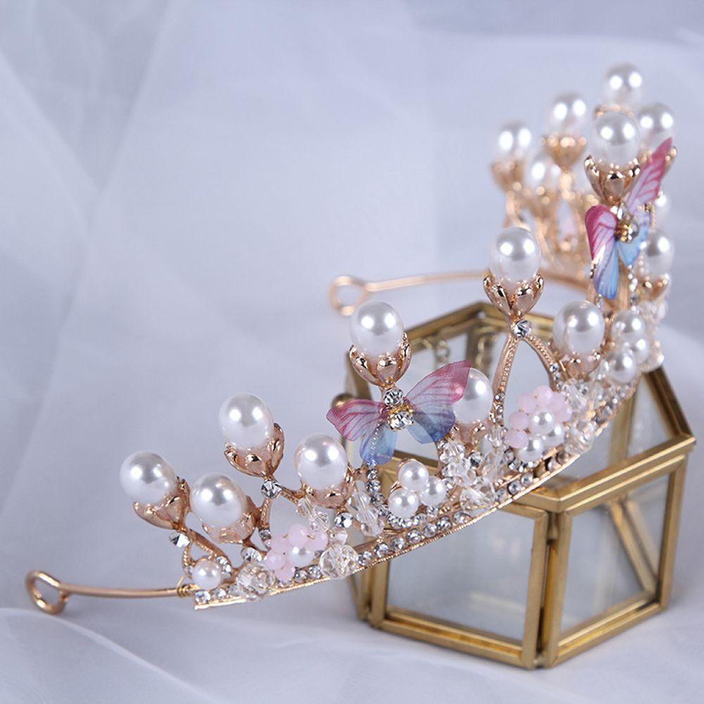 Vanes1 Phụ Kiện Cài Tóc Hình Bươm Bướm Xinh Xắn Dành Cho Bé Gái|Băng Đô Cài Tóc Bằng Vải Nhung Dễ Thương Xinh Xắn