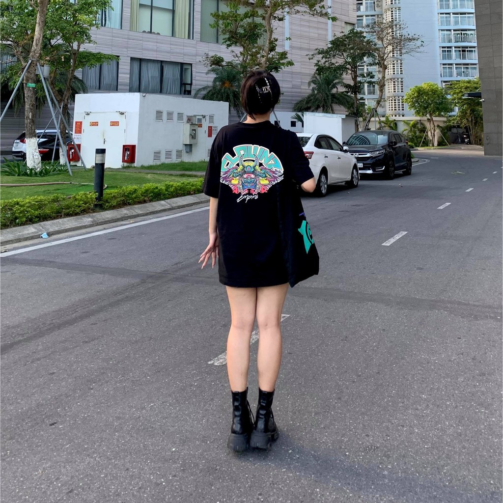 Áo thun tay lỡ local brand unisex Clownz Empire T-Shirt form rộng, chất cotton | BigBuy360 - bigbuy360.vn