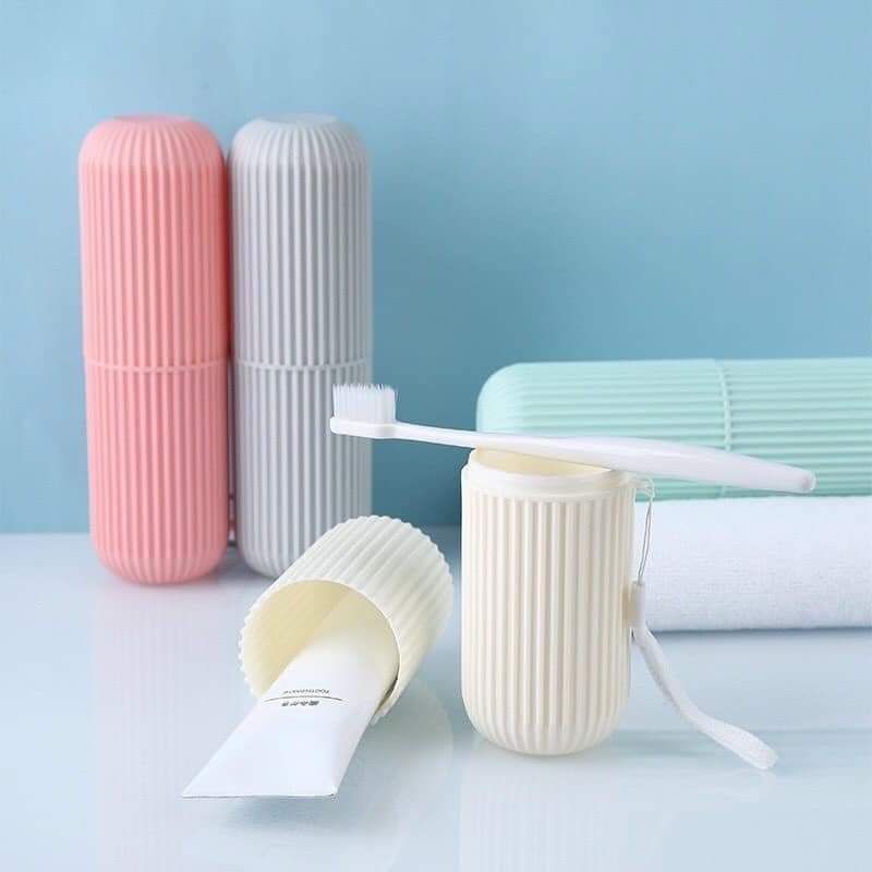 Hộp đựng bàn chải kem đánh răng khi đi du lịch,công tác gon gàng,sạch sẽ