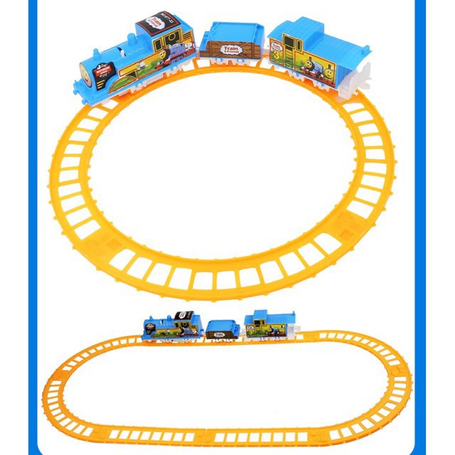 Đồ chơi đường ray xe lửa tàu hỏa Thomas & Friends dùng pin cho Bé