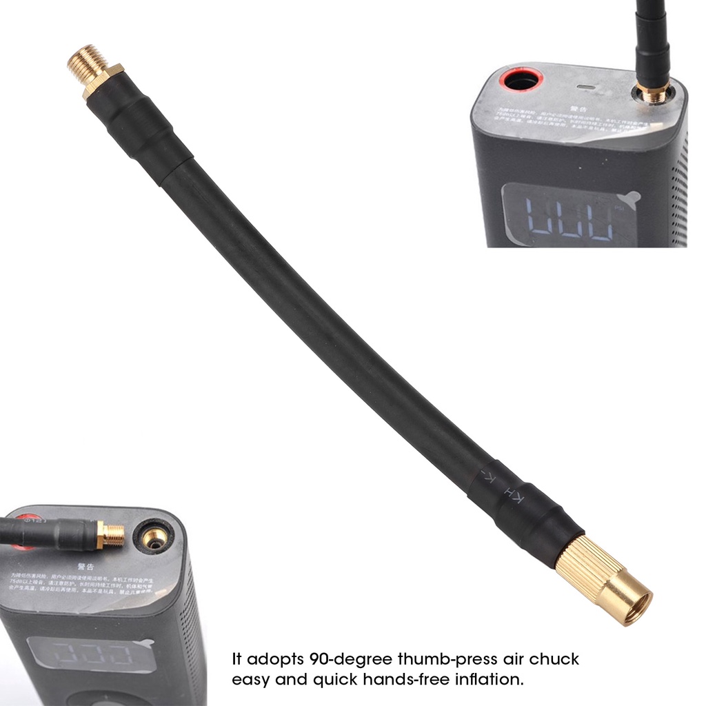 Ống Bơm Bánh Xe Nối Dài 6.3in Cho Đạp / Máy Điện Xiaomi