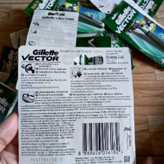 Bộ 2 đầu cạo Gillette vector