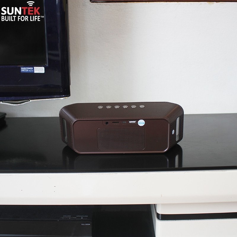 [Mã ELHACE giảm 4% đơn 300K] Loa bluetooth SUNTEK S2024 Coffe Đen