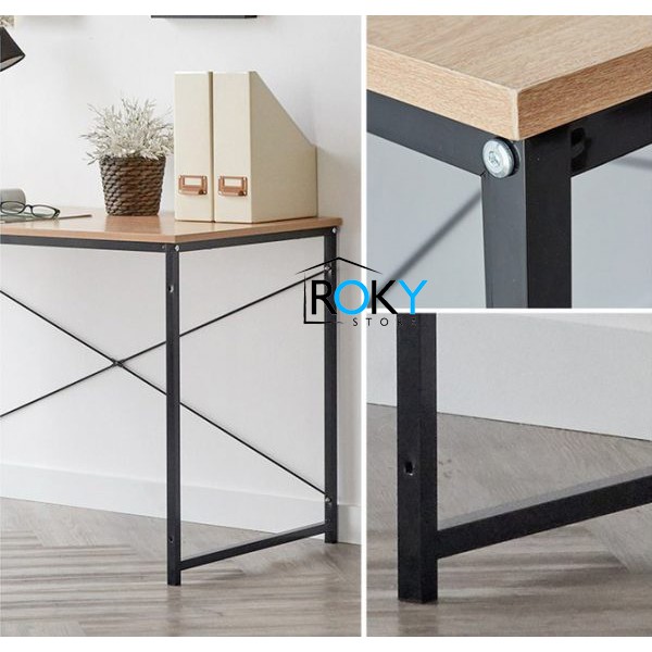 BÀN LÀM VIỆC CAO CẤP - BÀN VĂN PHÒNG CHÂN SẮT-ROKY STORE