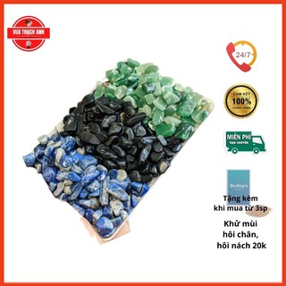 1Kg Đá Vụn Nhiều Màu Trang Trí Nhà Cửa ⚡FREESHIP + QUÀ 20K⚡ Hàng Đẹp, Giá Gốc, Rải Nền Nhà, Chơi Chậu Kiểng,..