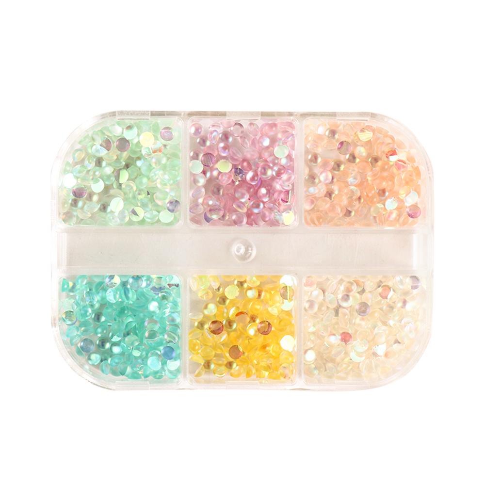 Miếng Dán Trang Trí Móng Tay Nghệ Thuật|Bộ Phụ Kiện Làm Trang Sức Bằng Acrylic Thủ Công DIY|Chuỗi Hạt Cườm