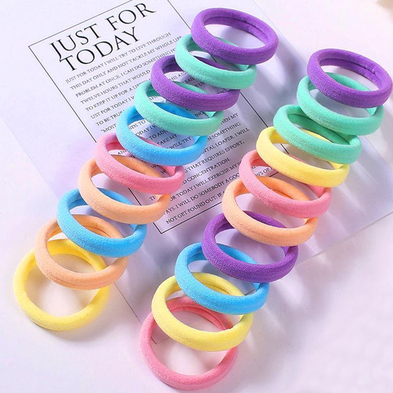 Dây buộc tóc co giãn nhiều màu sắc dành cho nữ