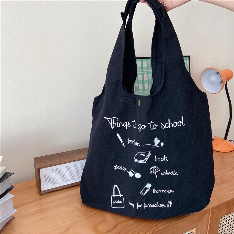 {SALE 50 %} TỔNG HỢP các mẫu Túi tote và túi quai liền vải CANVAS SIÊU HOT