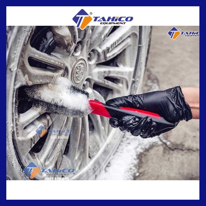 Bàn chải bánh xe và khoang động cơ ô tô xoay 360 độ ⚡ CHÍNH HÃNG⚡ - Tahico